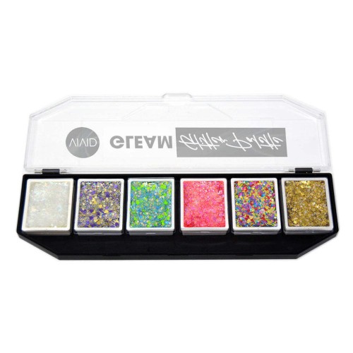 VIVID Glitter | Gleam Glitter Cream | Galactic Palette